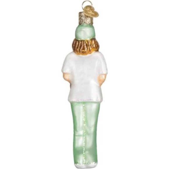 Nurse Old World Christmas Ornament - Picture 2 of 2